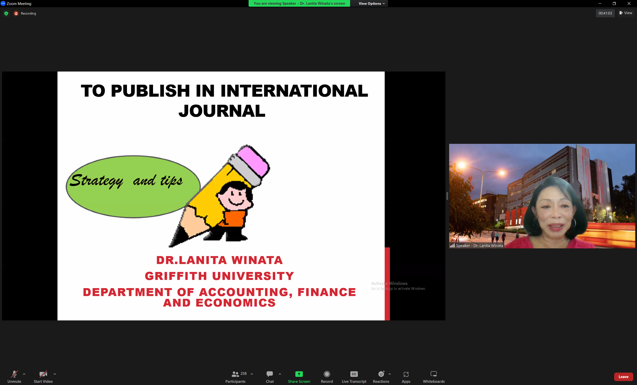 International Experience: Tips and Strategies To Publish In An International Journal